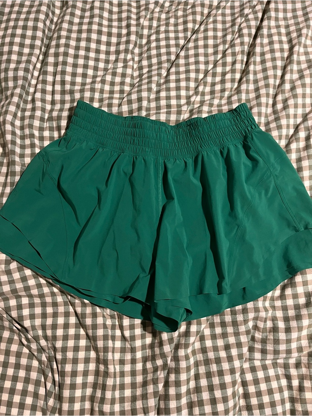 lululemon Shake It Out High-Rise Running Short 2.5” – Green, Size M - Picture 7 of 7